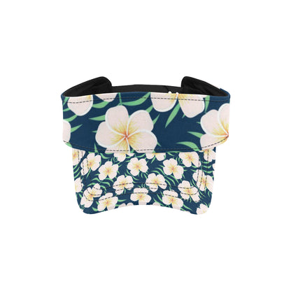 Pink Plumeria Pattern Print Design PM016 Unisex Sun Visor