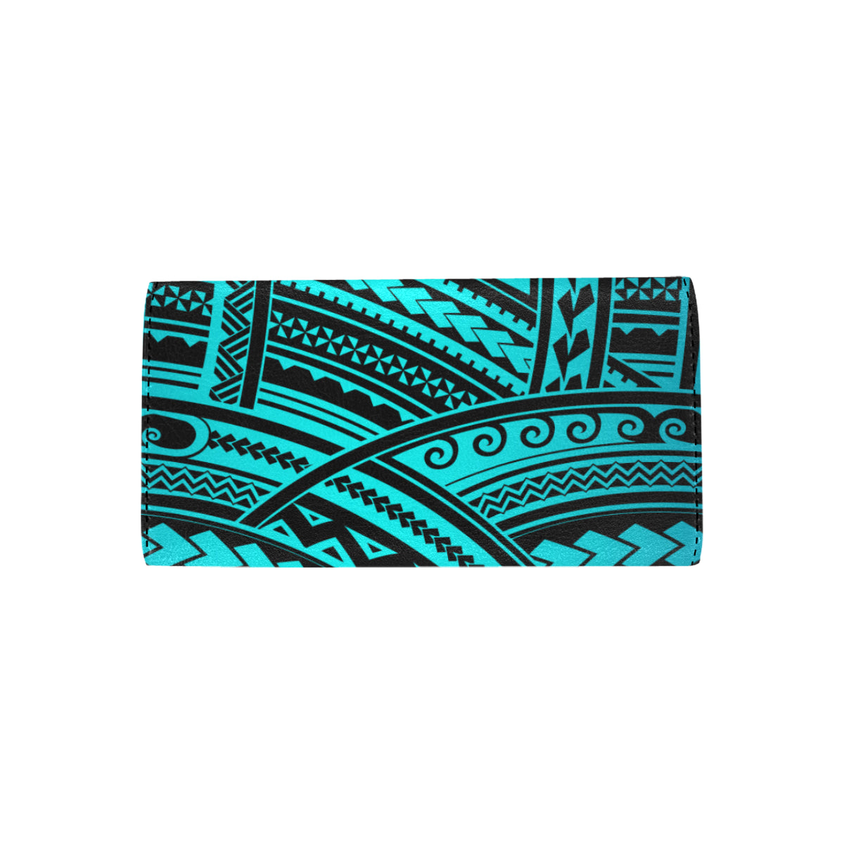 Polynesian Tribal Women's Trifold Wallet