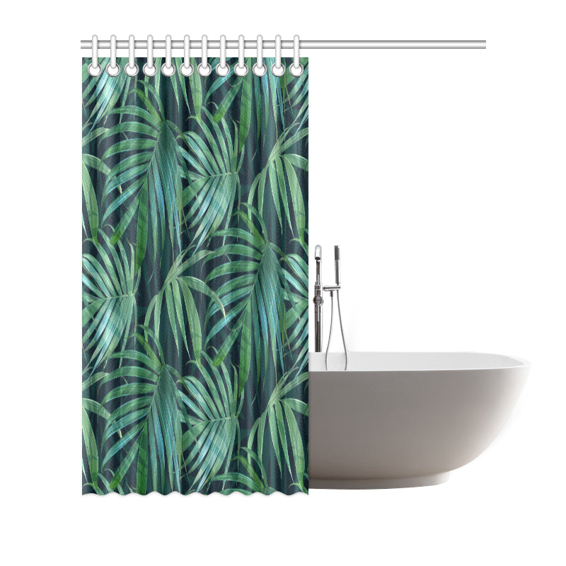 Tropical Flower Pattern Print Design TF011 Shower Curtain