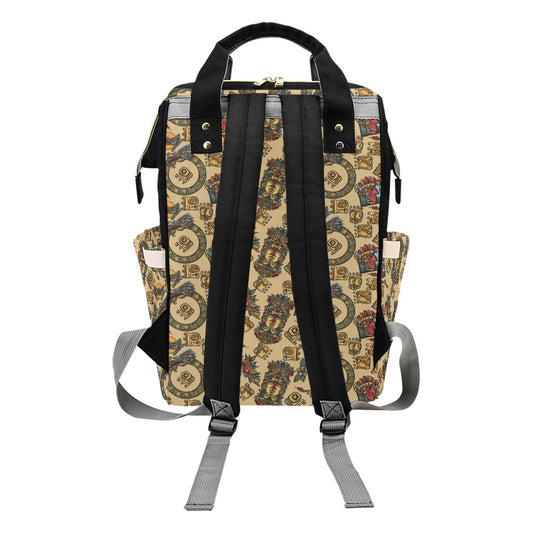 Totem Print Design LKS305 Diaper Bag Backpack