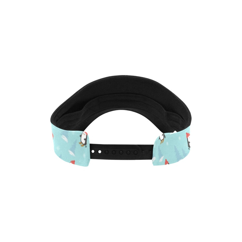 Ski Penguin Print Design LKS304 Unisex Sun Visor
