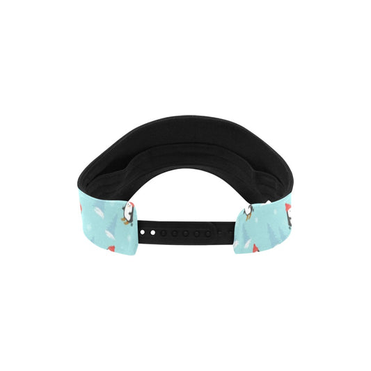 Ski Penguin Print Design LKS304 Unisex Sun Visor