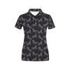 Horse Print Design LKS305 Women's Polo Shirt