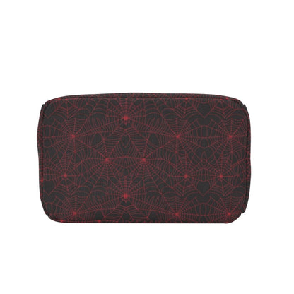 Spider Web Red Print Design LKS302 Insulated Lunch Bag