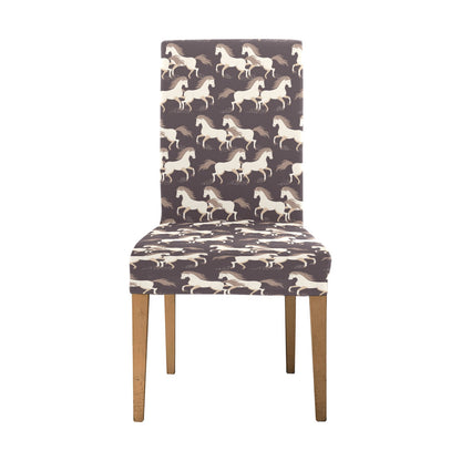 Horse Print Design LKS304 Dining Chair Slipcover