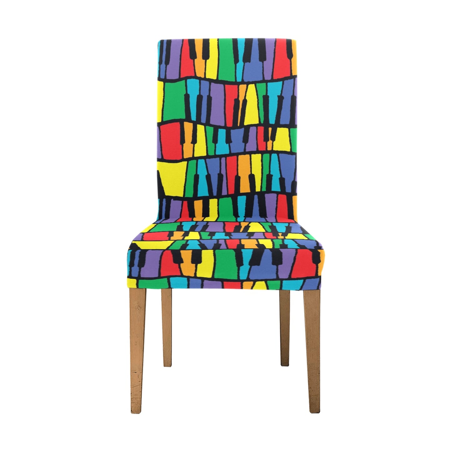 Piano Print Design LKS402 Dining Chair Slipcover