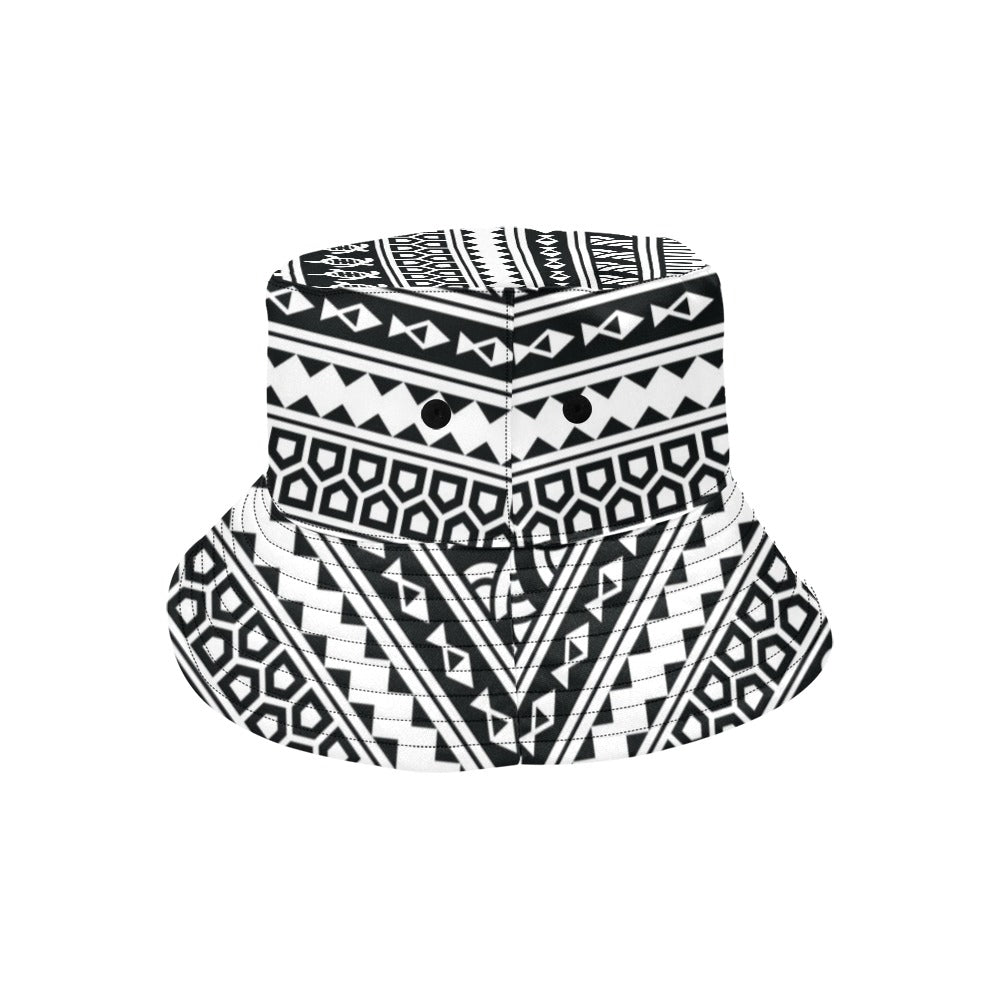 Samoan Pattern Print Design LKS303 Unisex Bucket Hat