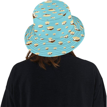 S_Mores Print Design LKS302 Unisex Bucket Hat