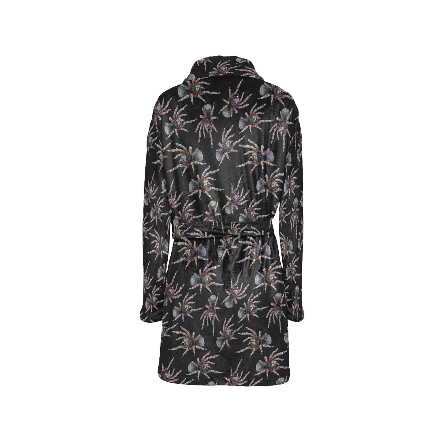 Tarantula Print Design LKS402 Women's Fleece Robe