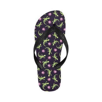 lizard Print Design LKS402 Flip Flops