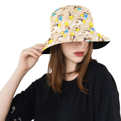 Russell Terriers Cute Print Design LKS304 Unisex Bucket Hat