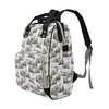 Walrus Print Design LKS401 Diaper Bag Backpack