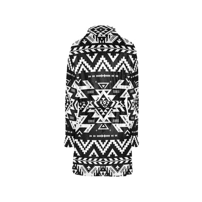 Tribal indians native aztec Women's Fleece Robe