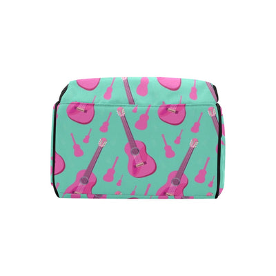 Acoustic Guitar Print Design LKS405 Diaper Bag Backpack