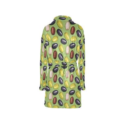 Olive Print Design LKS301 Women's Fleece Robe