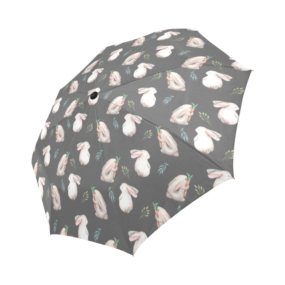 Rabbit Print Design LKS402 Anti-UV Automatic Umbrella