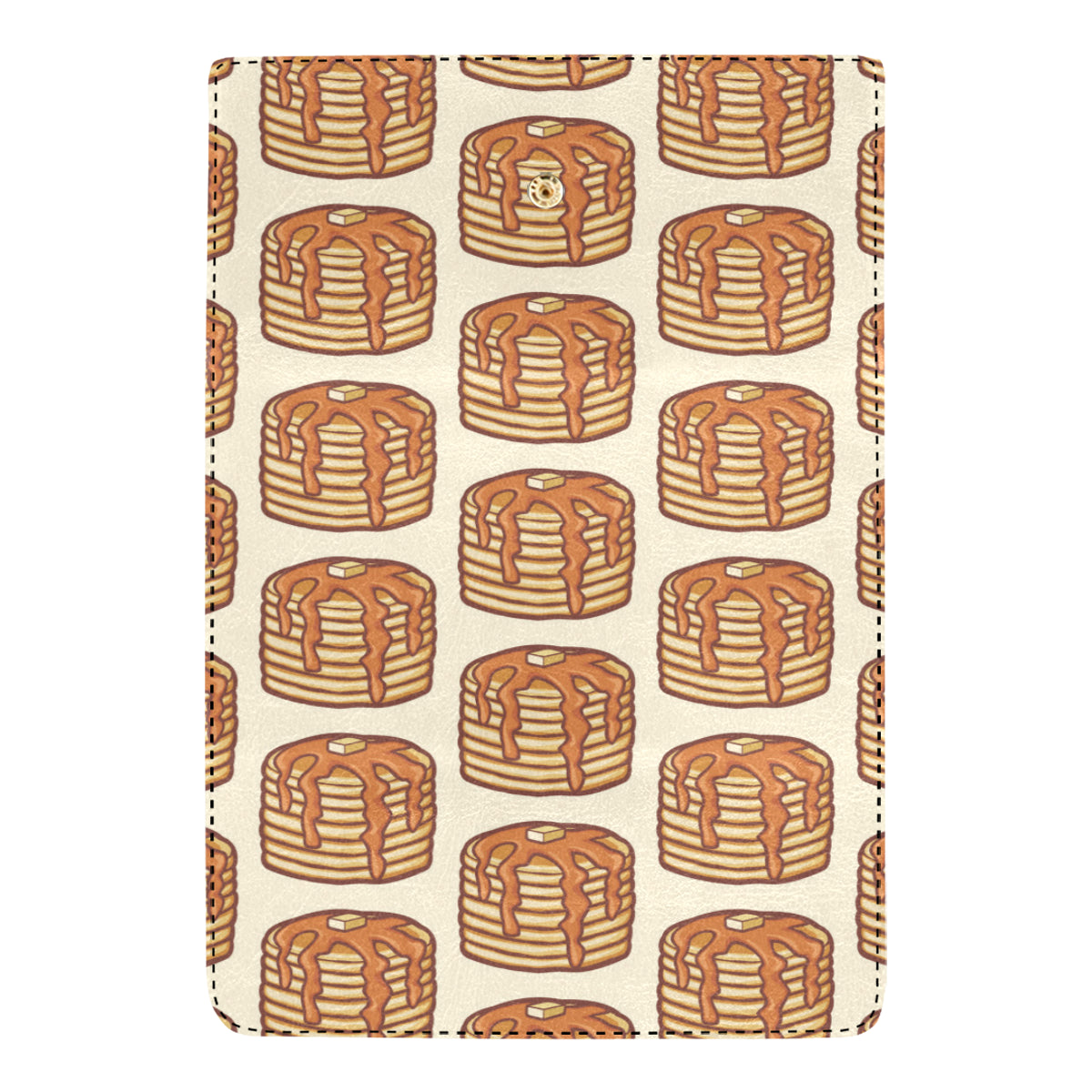 Pancake Pattern Print Design A02 Women's Trifold Wallet