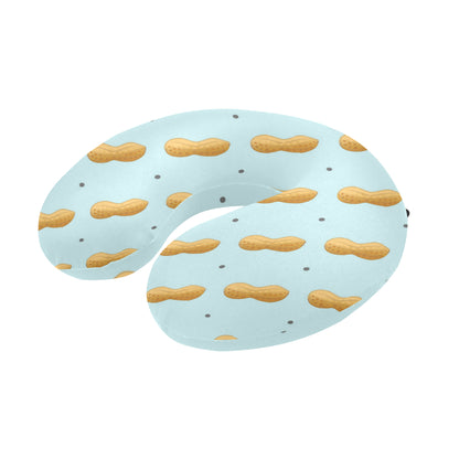 Peanut Pattern Print Design A03 U-Shaped Travel Neck Pillow