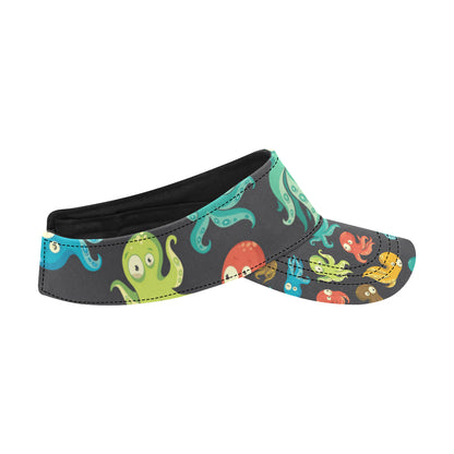 Octopus Pattern Print Design A01 Unisex Sun Visor