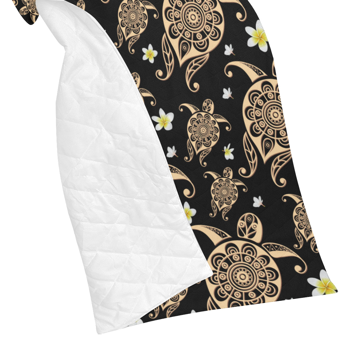 Turtle Polynesian Tribal Hawaiian Premium Quilt