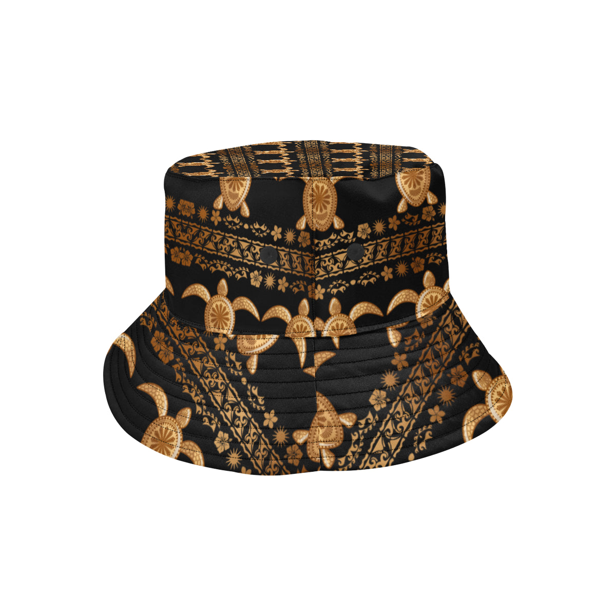 Tribal Sea turtle Polynesian Hawaiian Unisex Bucket Hat