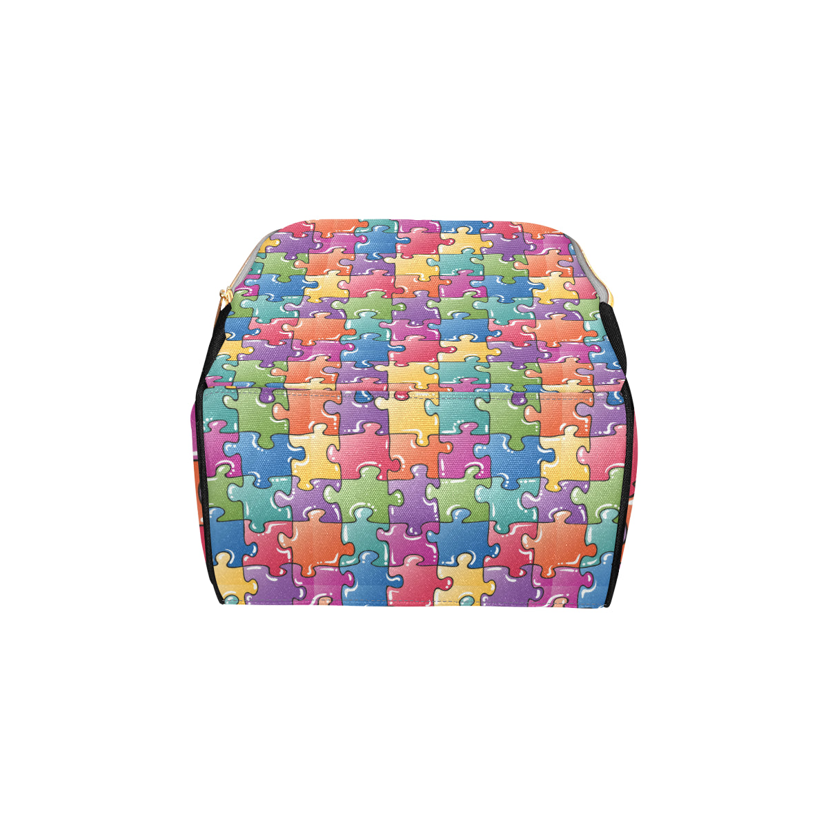 Puzzle Pattern Print Design A05 Diaper Bag Backpack