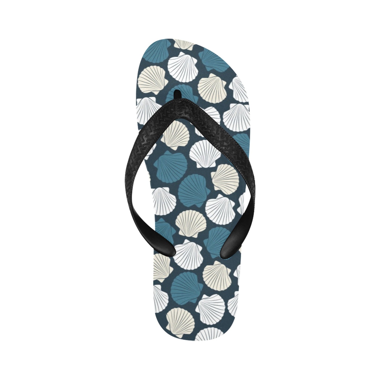 Seashell Print Design LKS3013 Flip Flops