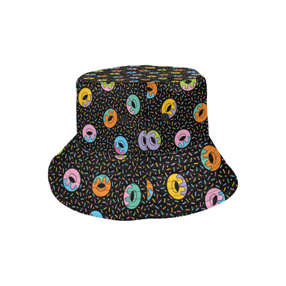 Donut Pattern Print Design DN012 Unisex Bucket Hat