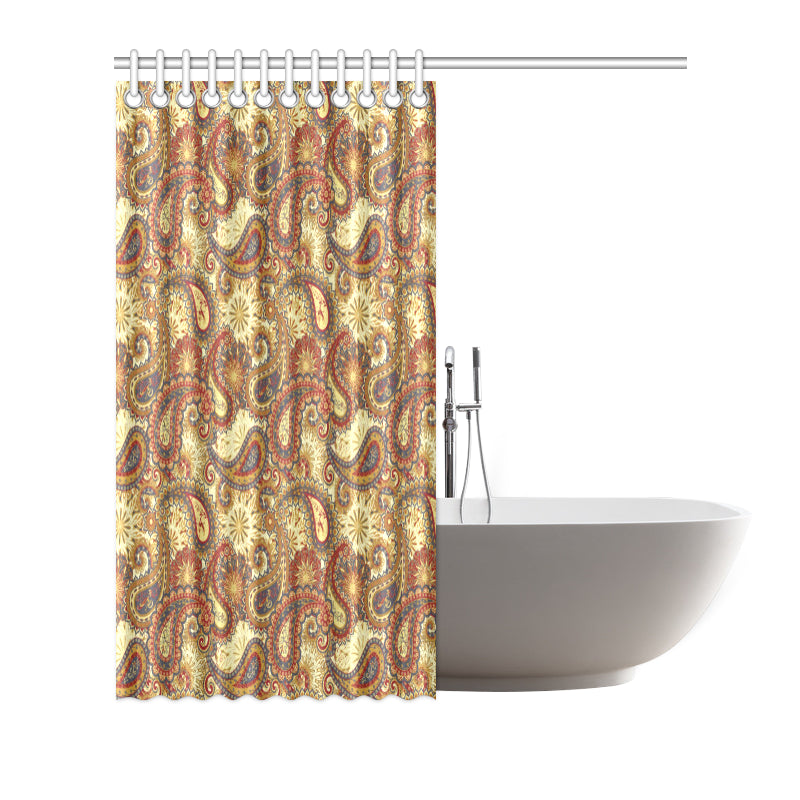 Boho Pattern Print Design 08 Shower Curtain