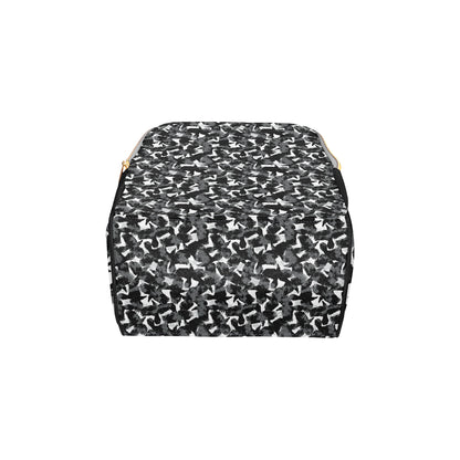 Crow Pattern Print Design 01 Diaper Bag Backpack