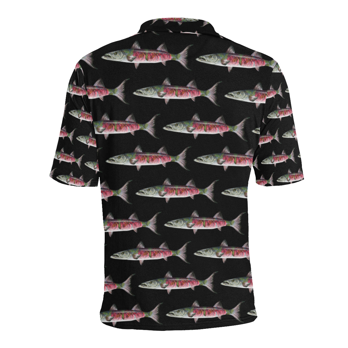 Barracuda Pattern Print Design 02 Men Polo Shirt