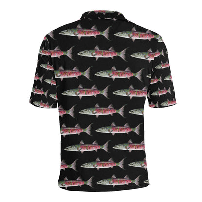 Barracuda Pattern Print Design 02 Men Polo Shirt