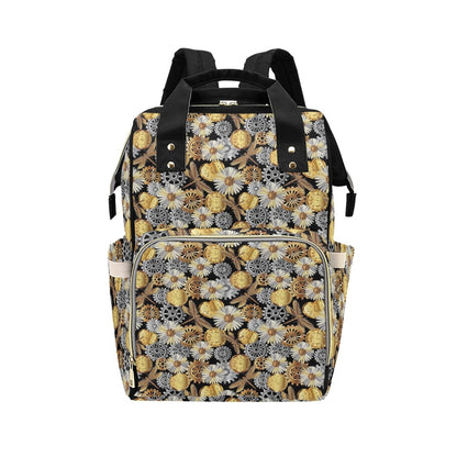 Steampunk Dragonfly Print Design LKS302 Diaper Bag Backpack