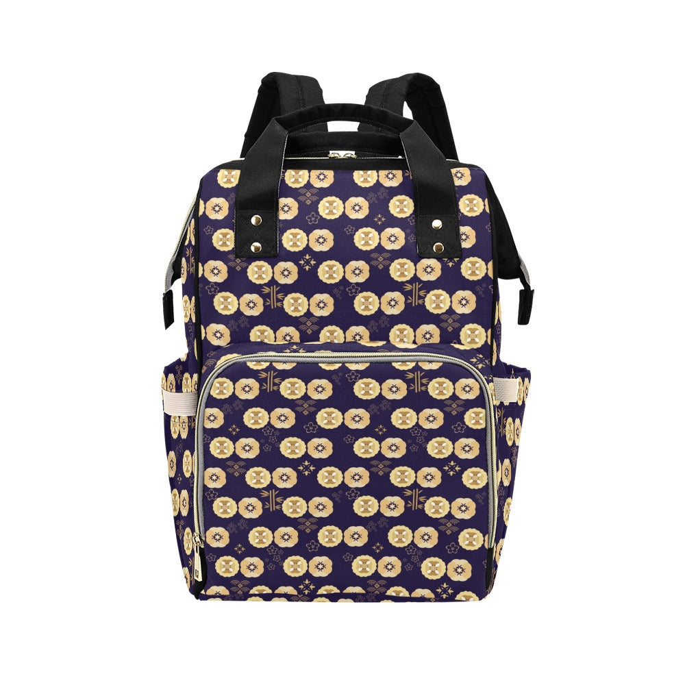 Sakura Print Design LKS303 Diaper Bag Backpack