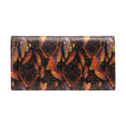 Dream Catcher Native American Design Women's Trifold Wallet