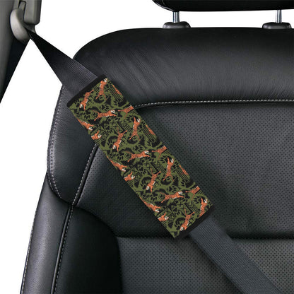 Tiger Pattern Print Design LKS303 Car Seat Belt Cover