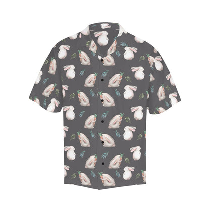 Rabbit Print Design LKS402 Men's Men's Hawaiian Shirt