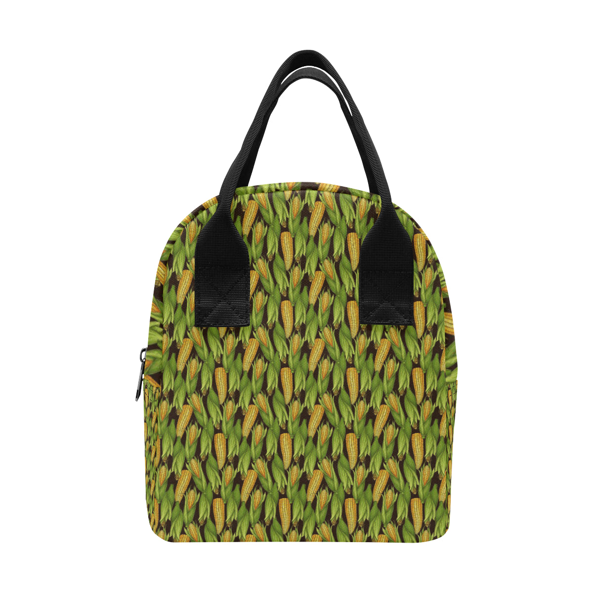 Agricultural Corn cob Print Insulated Lunch Bag