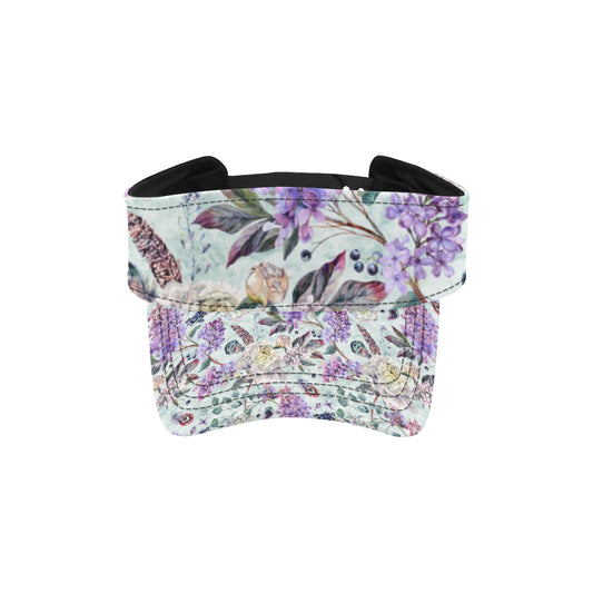 Lilac Pattern Print Design LI06 Unisex Sun Visor