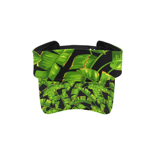 Banana Leaf Pattern Print Design BL06 Unisex Sun Visor
