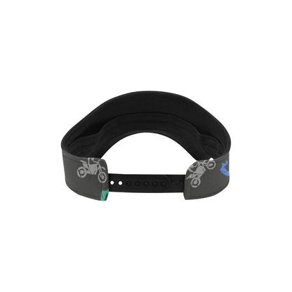 Motocross Pattern Print Design 02 Unisex Sun Visor