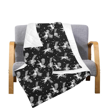 Pegasus Pattern Print Design 01 Premium Quilt