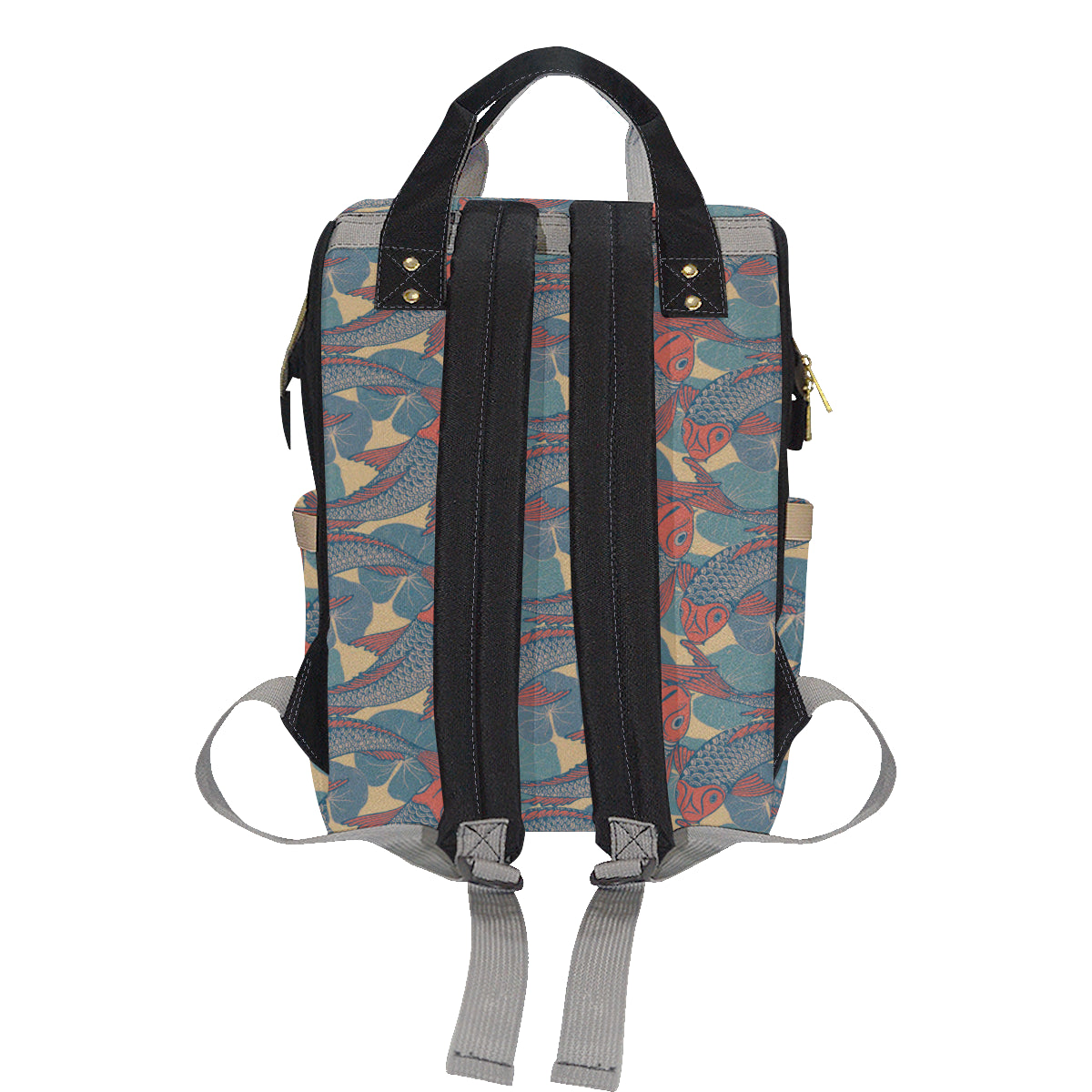Pisces Pattern Print Design A01 Diaper Bag Backpack