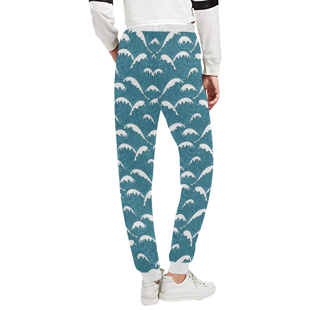 Surf Wave Tribal Design Unisex Sweatpants