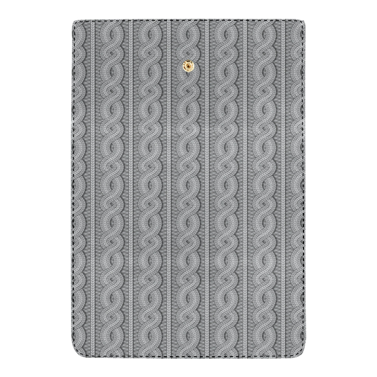 Cable Knit Pattern Print Design 01 Women's Trifold Wallet