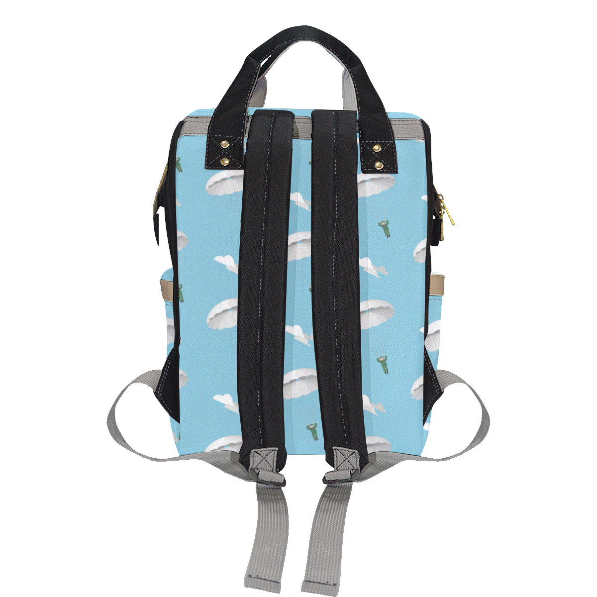 Paratrooper Pattern Print Design A02 Diaper Bag Backpack