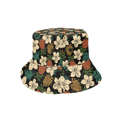 Hawaiian Themed Pattern Print Design H08 Unisex Bucket Hat