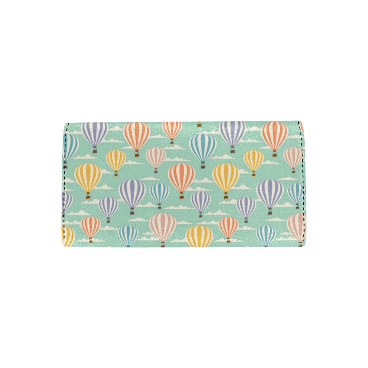 Ballon Pattern Print Design 01 Women's Trifold Wallet