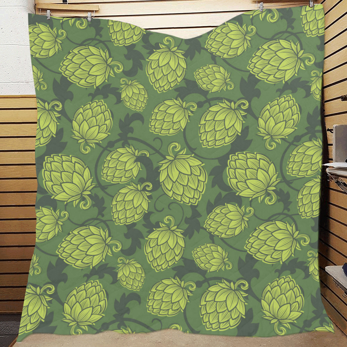 Hope Pattern Print Design 02 Premium Quilt