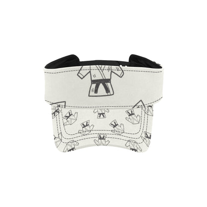 Karate Pattern Print Design 01 Unisex Sun Visor